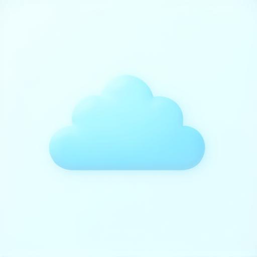 Icono de nube con líneas de conexión